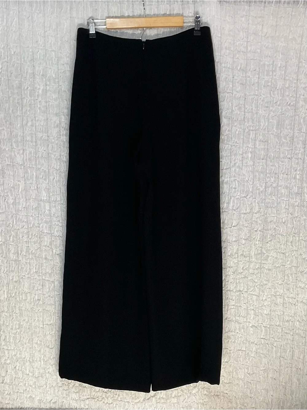 Alex Evenings Black Wide Leg Dress Pants Women’s Size 12 Formal Palazzo